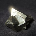 Сросток октаэдрических кристаллов Пирита
