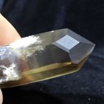 Кристалл фантомного дымчатого кварца