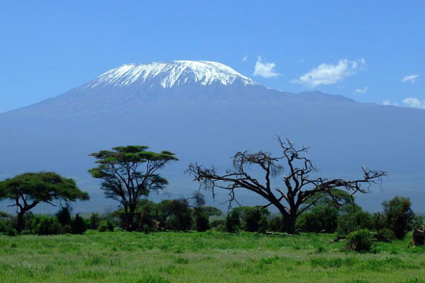 Синий камень с Килиманджаро 